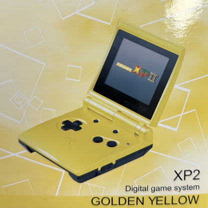Pocket XP 2 Handheld Game Console – Built-in Classic Games, Game Boy Style, Portable Retro Gaming - Blue
