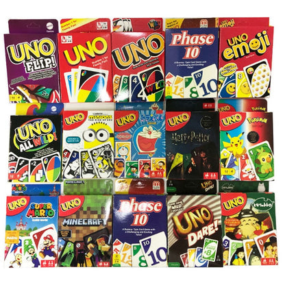 Classic UNO Playing Cards – Assorted – Family Fun for All Ages! - CLASSIC PLAIN