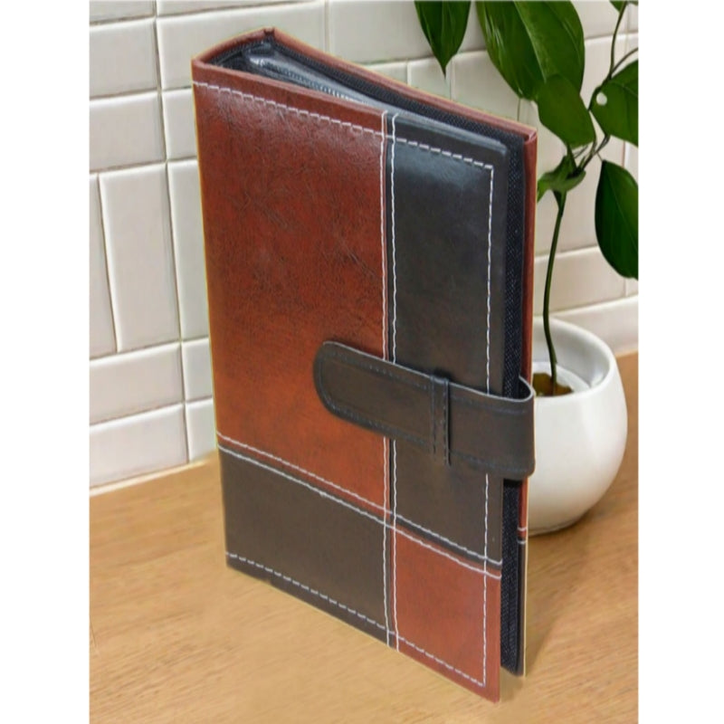 Photo album with luxurious cover Assorted colours Large 300 PCs 6 Inch - Gray