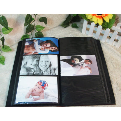 Photo album with luxurious cover Assorted colours Large 300 PCs 6 Inch - Red