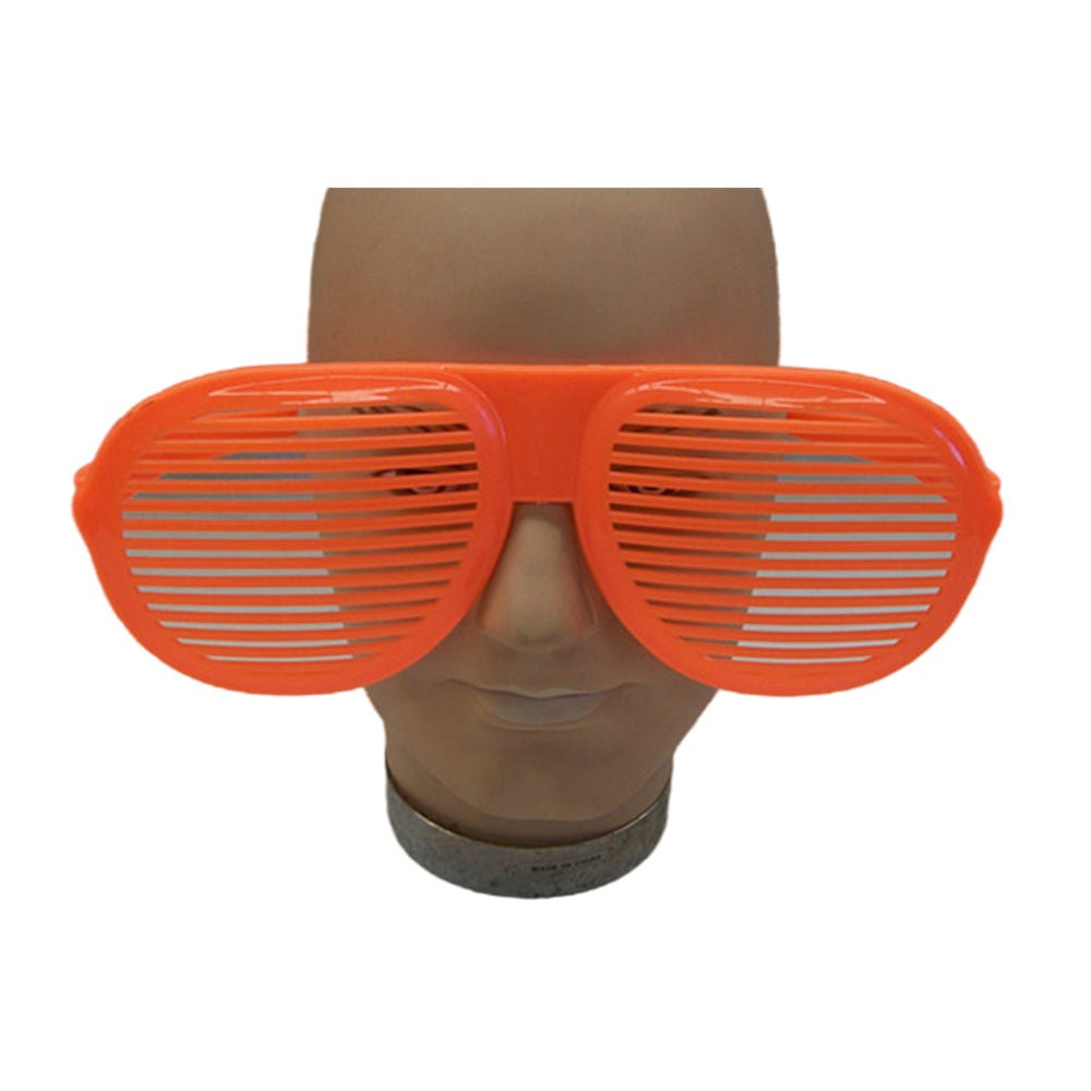 2X Giant Oversized Shutter Shades – Assorted Colours, Fun Party Glasses, Novelty Costume Accessory