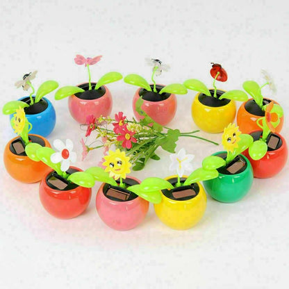 4 x flip flap solar toys