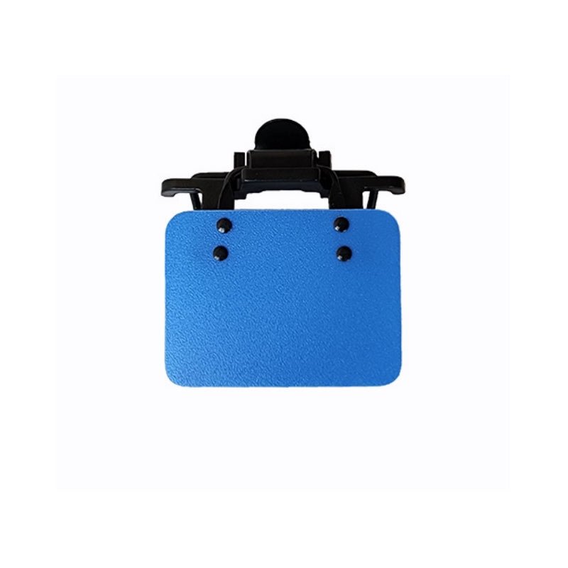 ISSF Flip-Up Eyeshield Sport Shooting Eye Shield Aim Blocker Targeting Sight Cover Blinding - Pink-Vertical 3x4cm