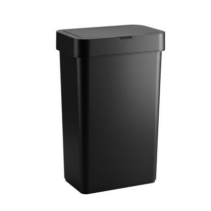 Artiss Rubbish Bin 50L Sensor Kitchen Automatic Motion Plastic Touchless Black