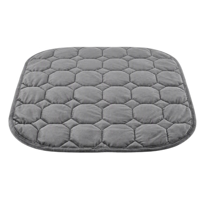 Giselle Weighted Lap Blanket 3.2KG Grey Crystal Velvet Quilted Glass Bead Fill for Sofa Office