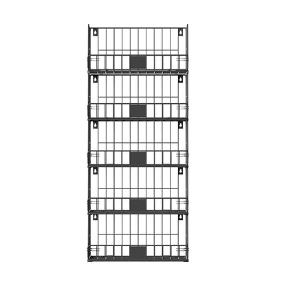 Artiss 5 Tier Stackable Closet Organizers and Storage Closet Hanging Storage Organizer Shelves