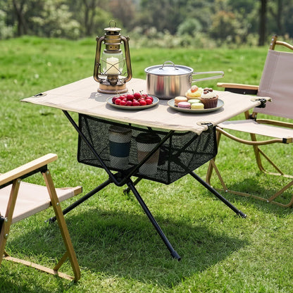 Weisshorn Folding Camping Table Portable Picnic Desk Camp Furniture