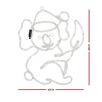 Jingle Jollys Christmas Lights LED Koala Xmas Decoration Home 2 Pcs