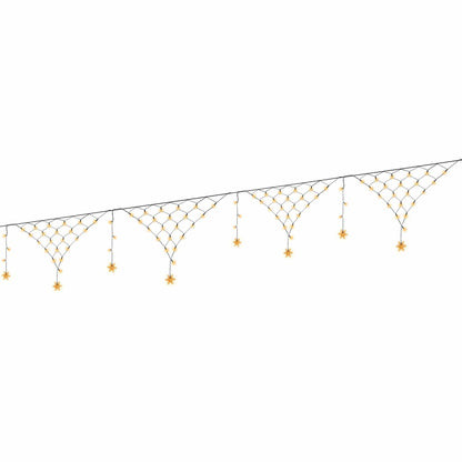 Jingle Jollys Christmas Lights Solar Fairy Lights Warm White Christmas Decorations 4m